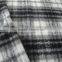 large wool/woven/fashionable fabric for lady coat fall & winter/plaid wool fiber