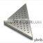 high flow bathroom triangle floor drain shower drain