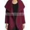 OEM wholesale Hi-end fall winter new pant coat design woman's wool coat