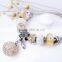 Latest European Crystal Pave Beaded Bracelet, Perfume Bottle Charm Bracelet, Perfume Bottle Bracelet Holder