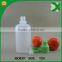 plastic 50ml ldpe ejuice favor bottle with long thin tip