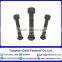 Grade 10.9 1/2" x 1-1/2 Fish Bolts DIN933 931 H.D.G
