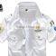 China Supplier Cotton Polyester Military Use and Formal Style Pilot Flight Casual Short Sleeve Shirt