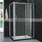 Modern house clear tempered glass square design shower enclosure room for bathroom