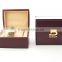 Hot Selling! Luxury custom logo printed Wooden watch boxes