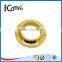 eco-friendly customized logo gold metal eyelets for clothing