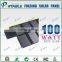 Portable wholesale market  china 100W mono solar panels for laptop