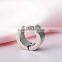 Ti fashion colored hoop earrings ear stud for women