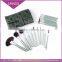 18 piece wholesale makeup brushes, Professional 18 pcs Makeup Brush Set tools, Soft natural hair makeup brushes