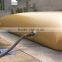 Flexible water bladder tank for truck base or platform