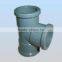 Brown split tee pipe fittings