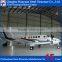 Prefabricated Light Structural Steel Aircraft Hangar Design