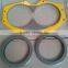 Schwing concrete pump spare parts wear resistant steel plate and wear ring with tungsten carbide