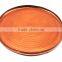 New design hammered copper tray
