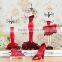 Wedding gift polyresin polished jewelry holder figurines