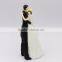 Custom marriage decoration lovely wedding couple figurine