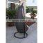 1 Person Rattan Bullet Hanging Chair For Sell