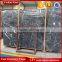 Polished dark grey color marble, 2cm thickness dream grey marble