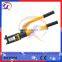 plastic carring case portable hydraulic cable lug crimping tool with crimping moulds 16-300 mm2