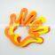 Colorful palm shape silicone rubber kithchenware goods cooking pot mats cup pads