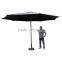 New Sunshade Black 13' FT Feet Outdoor Patio Umbrella Deck Gazebo