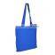 Eco-Friendly School Carrying Books Cotton Plain Shoulder Tote Bag