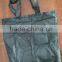 Norwegian Black Shopping Bag Foldable into a Zipper Pouch, Reusable shopping bags