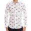 Custom design pattern men shirt cotton collection
