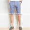 The British Summer Leisure Shorts Blue Slim Men Pants Trend Custom Made