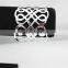 American stylish twist heart shape hollow bangle,women gift gold bangles wholesale