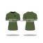 Black Custom Printed Mens Tapered Gym T Shirt Olive Fitted Short Sleeve T Shirt OEM Fitness T Shirt Gym Wear Wholesale