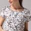 O-neck maternity clothing breathable maternity tops leisure nursing tops