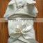 Sheep Cotton Velour Animal Baby Blanket With Hood