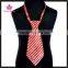 Wholesale Polyester Necktie Top Quality Baby Boys Tie Soft Fabric Adjustable Stripe Baby Necktie