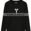 custom logo printing Casual round neck 100% cotton custom long sleeve man tshirt