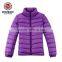 W1077 unisex stand collar ultralight down jacket