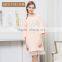 Fashion Qianxiu Autumn Womens Girl Print Knit Cotton Long Sleeve Pricess Nightgowns