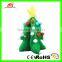 China Custom sale 35cm green plush christmas tree toy with small ball