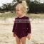 B22284A Autumn NEW baby pleuche long sleeve romper