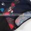 117141042 Printing Half Sleeve Leak Back Ballet Leotards
