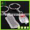 Mouse And Keyboard Couple Metal Key Chain