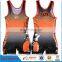Newest sublimated Breathable Gym Men wrestling Equipment Singlets Wholesale