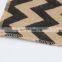 Wholesale Raised Grain Flax Table Runner Chevron