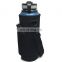 Simple Black Easy Taking Adjustable Strap Neoprene Water Bottle Sling