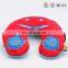 U shaped neck pillow with light music for a good rest