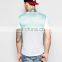 Fashion custom sublimation printing men scoop neck tee shirts t-shirts wholesale