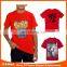 high quanlity free design fashion 100% polyester t shirt