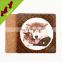 Best quality blank drink wood coaster for gifts