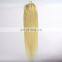 8A Indian human virgin hair micro ring hair extension #613 cuticle aligned hair