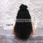 Manufacturer hand tied cheap kinky curly hair wigs